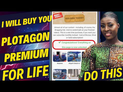 do this to win a Plotagon golden ticket for free and for life