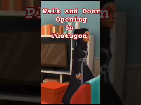walk and Door Opening In Plotagon #plotagon #HowToWalkInPlotagon #plotagontutorial
