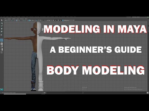 Modelling of the body in Maya Part 3