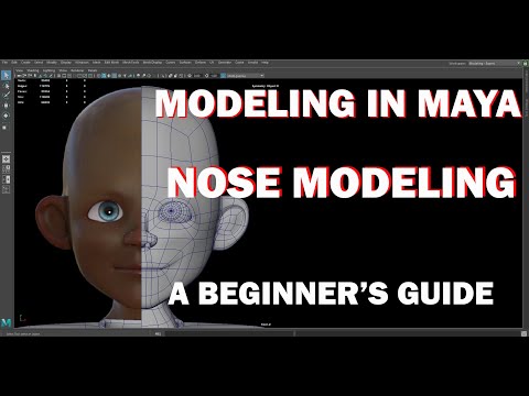 The Ultimate Guide to Nose Modeling in Maya Part 1