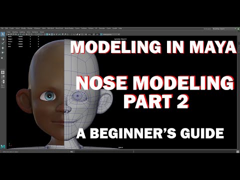 The Ultimate Guide to Nose Modeling in Maya Part 2