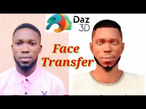 🔥 Daz3d: Face Transfer Part 2 🔥 2022 @Daz_3D