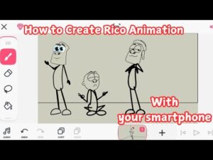 How to make Rico animations on Flipaclip with a smart phone