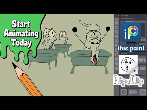 How to Start Animation as a Beginner with Flipaclip and Ibis Paint x