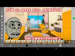 How to make Rico animations video in mobile